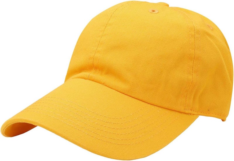 Falari Classic Baseball Cap Dad Hat 100% Cotton Soft Adjustable Size - Image 1